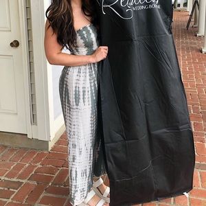 Green & Ivory Tie Dye Jumpsuit